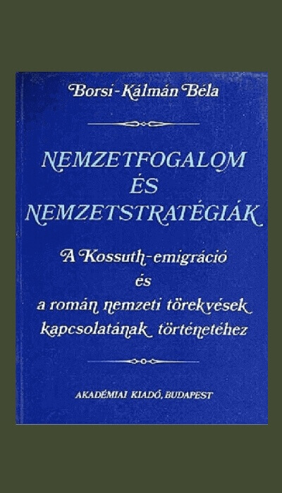 Nemzetfogalom s nemzetstratgik cover